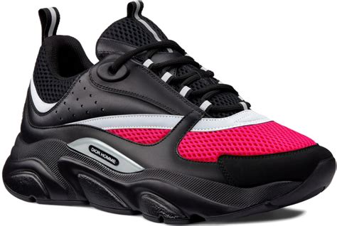 dior black and pink sneakers|pink designer sneakers for women.